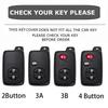 Кожаный чехол для ключа-брелока для Toyota Crown S180 Camry Xv40 Alphard H20 Prado J120 Land Cruiser J100 Highlander Xu40 Rav4 Xa30