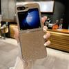 Чехол для телефона с гальваническим покрытием Diamond для Samsung Galaxy Z Flip 6 5 4 3 Flip6 Flip4 Flip4 Flip3 5G Hard Shell Защитный чехол
