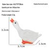 White Luminous Goose & Duck Fish Tank Ornaments - Micro Landscape Decoration