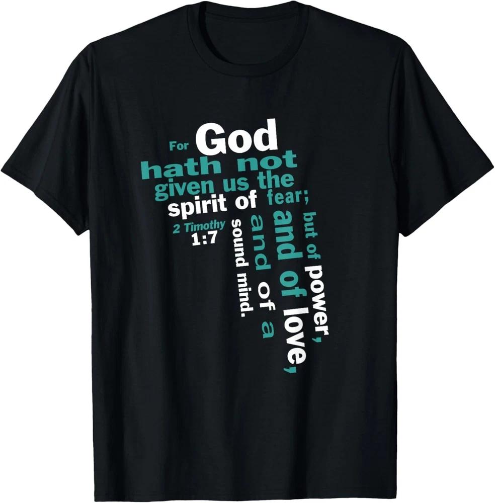 Power, Love and A Sound Mind Christian Verse T-Shirt