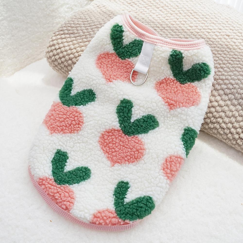 Winter Warm Dog Clothes Cute Puppy Coat Soft Plush Pet Clothes for Small Medium Dogs Chihuahua Yorkie Costume Dog Accessories