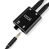 The COOIDEA Stereo Audio along with a audio supports 1 input 2 output or 2 input 1 and is a AUX audio speaker selector for mobile and 3.5mm Switcher,