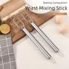 Stainless Steel Manual Dough Blender Rustproof Powder Stirrer for Baking Flour Whisk  Home