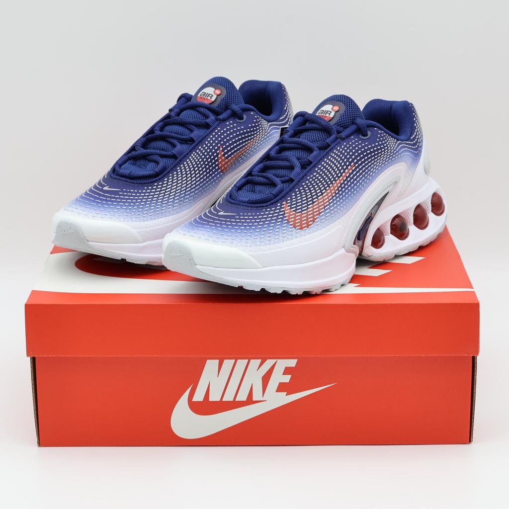 FV2250-100 Nike Air Max DN Олимпийские игры США Синий Пустотный Металлический Серебристый Белый (Мужской)