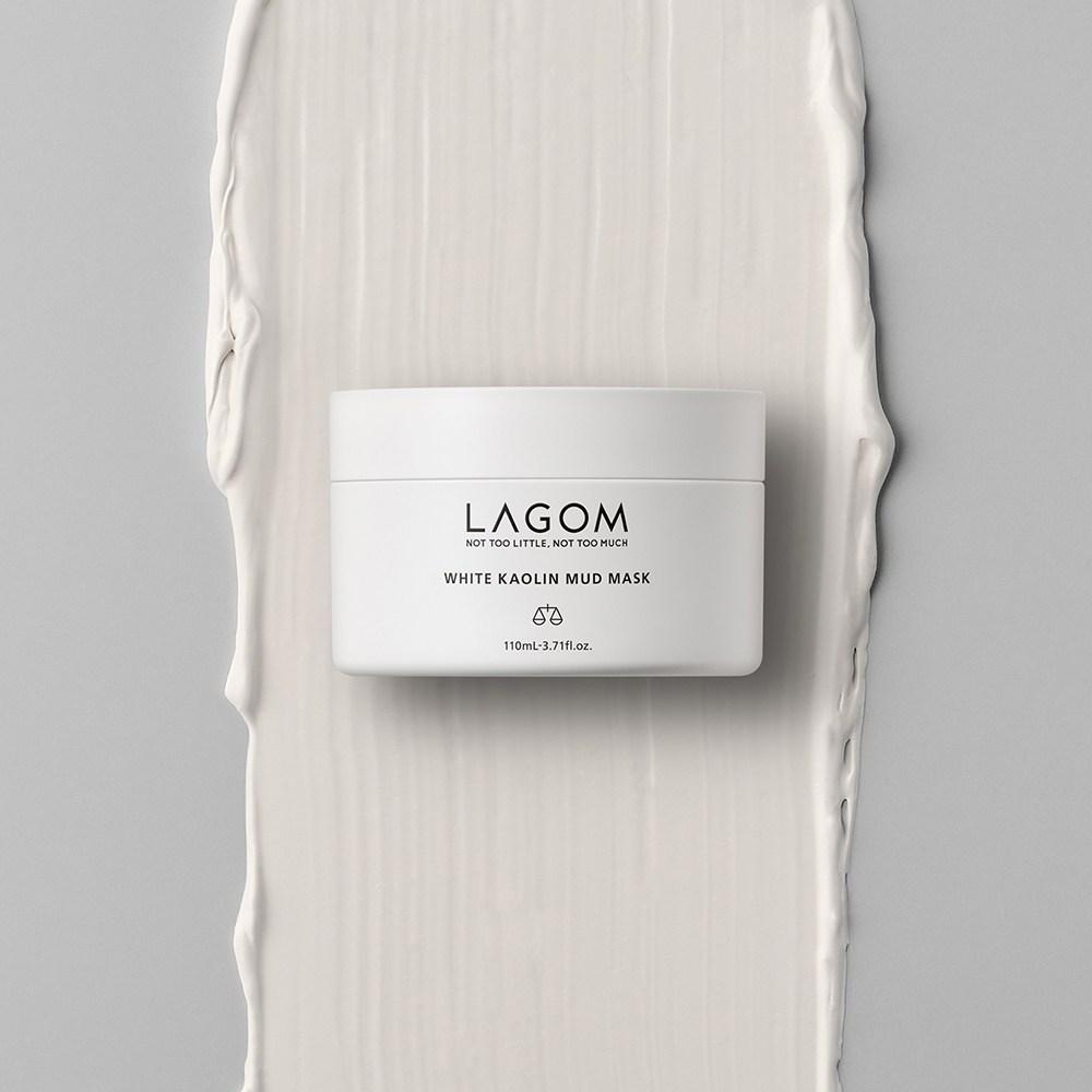 LAGOM White Kaolin Mud Mask 110ml, 1 Pack, 1 Piece