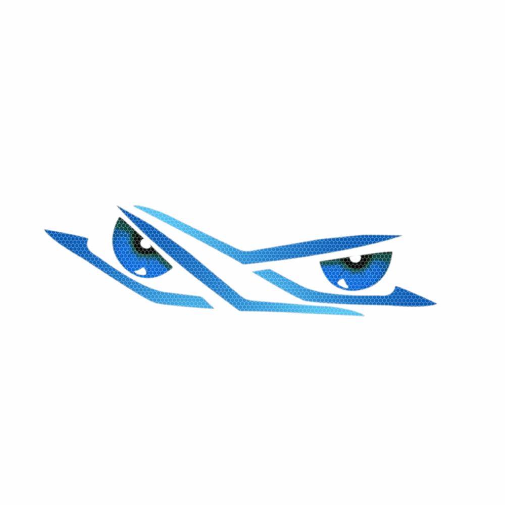 Personalized Style Motorcycle Eye Line Stickers Headlight Protection Decals Motorcycle