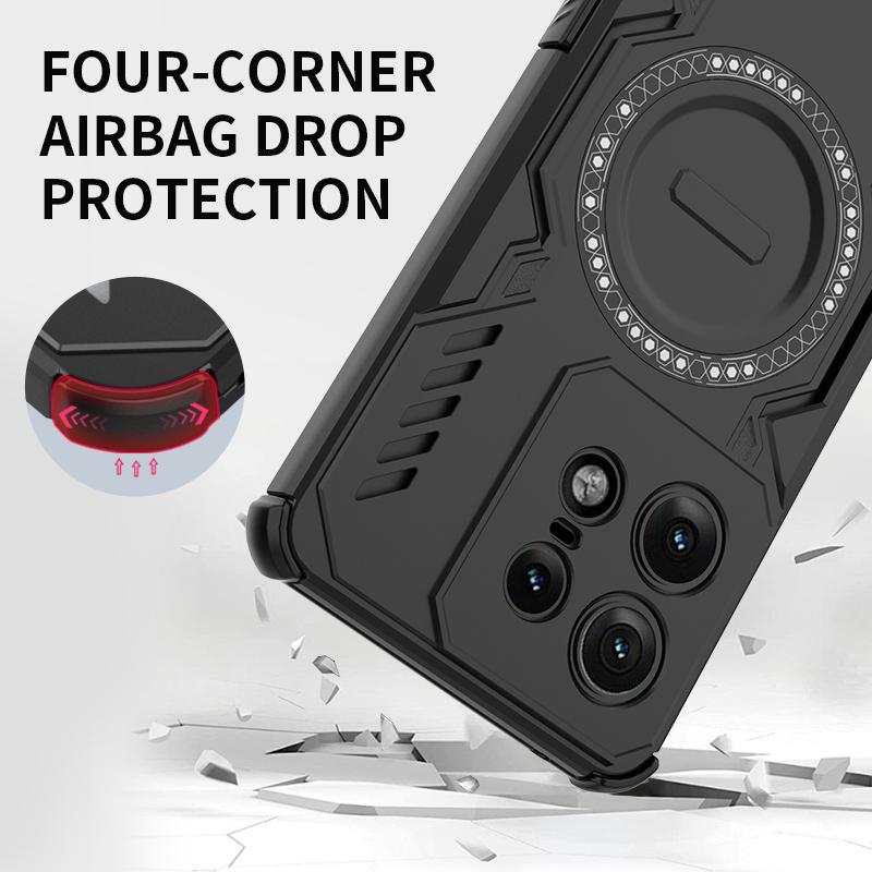 Защитный чехол для MOTO Edge 70 Fushion 5G Edge 50 Neo 60 Pro Edge70 Edge60 Edge50 Магнитный Жесткий Черный Чехол-сумка для телефона Coque