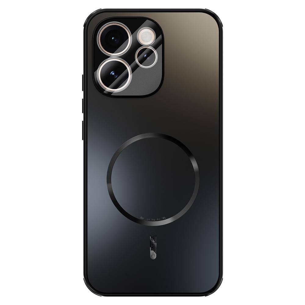 ABEEL Для Oppo Reno15 Pro Max 5G (Глобальный)/Reno15 Pro 5G (Китай) Магнитный чехол TPU PC Охлаждающий Матовый Чехол для задней панели телефона с защитной пленкой для объектива