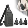 Мужская нагрудная сумка большой вместимости для поездок на работу, занятий спортом на открытом воздухе, на плечо