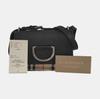 [Pre-Owned] D Check Pattern Leather Mini Shoulder Crossbody Bag - Very Good #1VPGG1I