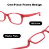 Kids Glasses Frame With Strap Size 44/16 One-Piece No Screw 3-5Y Bendable Optical Children Glasses For Boys & Girls