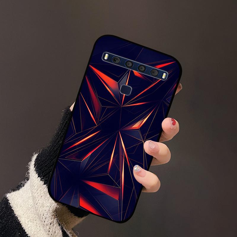 For TCL 10 Lite Case Silicon TPU Flower Landscape Phone Cases On for TCL 10L T770H T770B Portector Soft Cover 10Lite 4187U