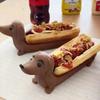 Поднос для таксы Держатель для закусок Держатель для хот-догов Для дома Семейные встречи Вечеринки Рестораны Домашний инструмент
