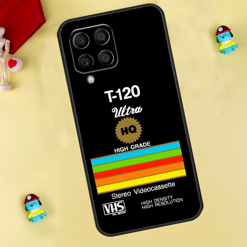 Ретро-чехол в виде VHS-кассеты для Samsung Galaxy M35 M55 M15 M11 M12 M13 M14 M06 M16 M36 M56 M31 M53 M32 M52 M34 M54