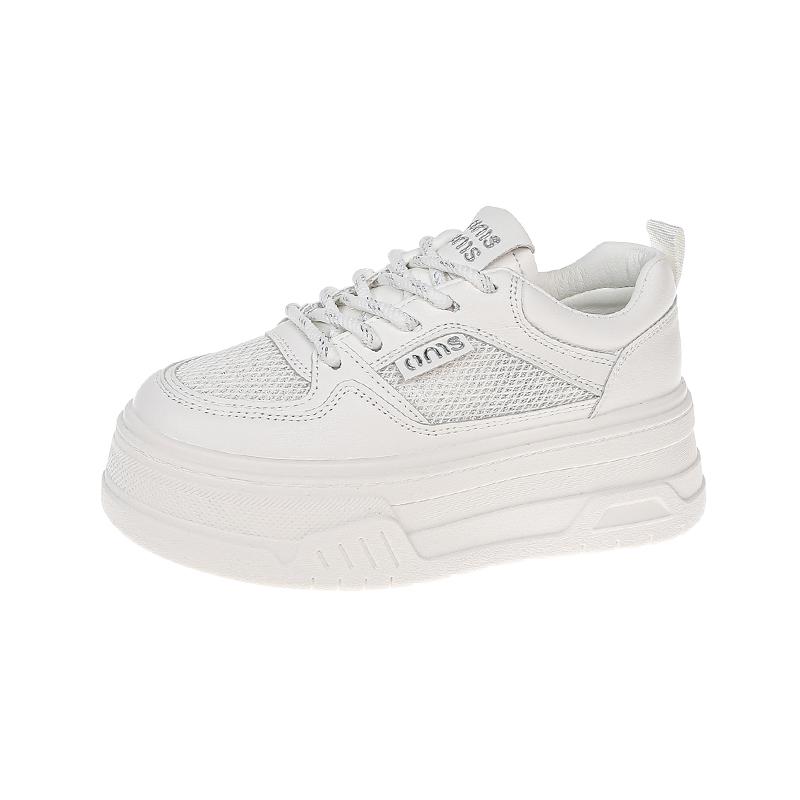 New Fashion Women's Casual Vulcanized Shoes New Trend Versatile Thick-soled Shoes Women's Breathable Tennis Shoes Zapatos