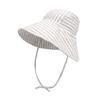 Cotton Linen Baby Sun Hat Summer Autumn Big Brim Kids Caps for Girls Boys Panama Children Bucket Hats for Beach Travel 9M-4Y