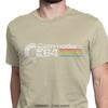 Ретро Commodore 64 Топы Футболка Новая Чистый Хлопок Футболки Camisas C64 Amiga Компьютерный Гик Нерд 3D Футболки С Круглым Вырезом Топы Футболки