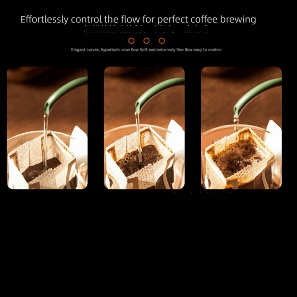 304 Stainless Steel Goose Neck Coffee Pot Drip Spout Hand Brewing Kettle Pour Over Brewing