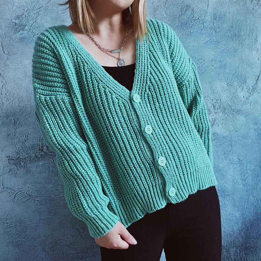 Осенние кардиганы свитера для женщин Зимние длинные рукава однобортные вязаные свитера Верхняя одежда Пальто