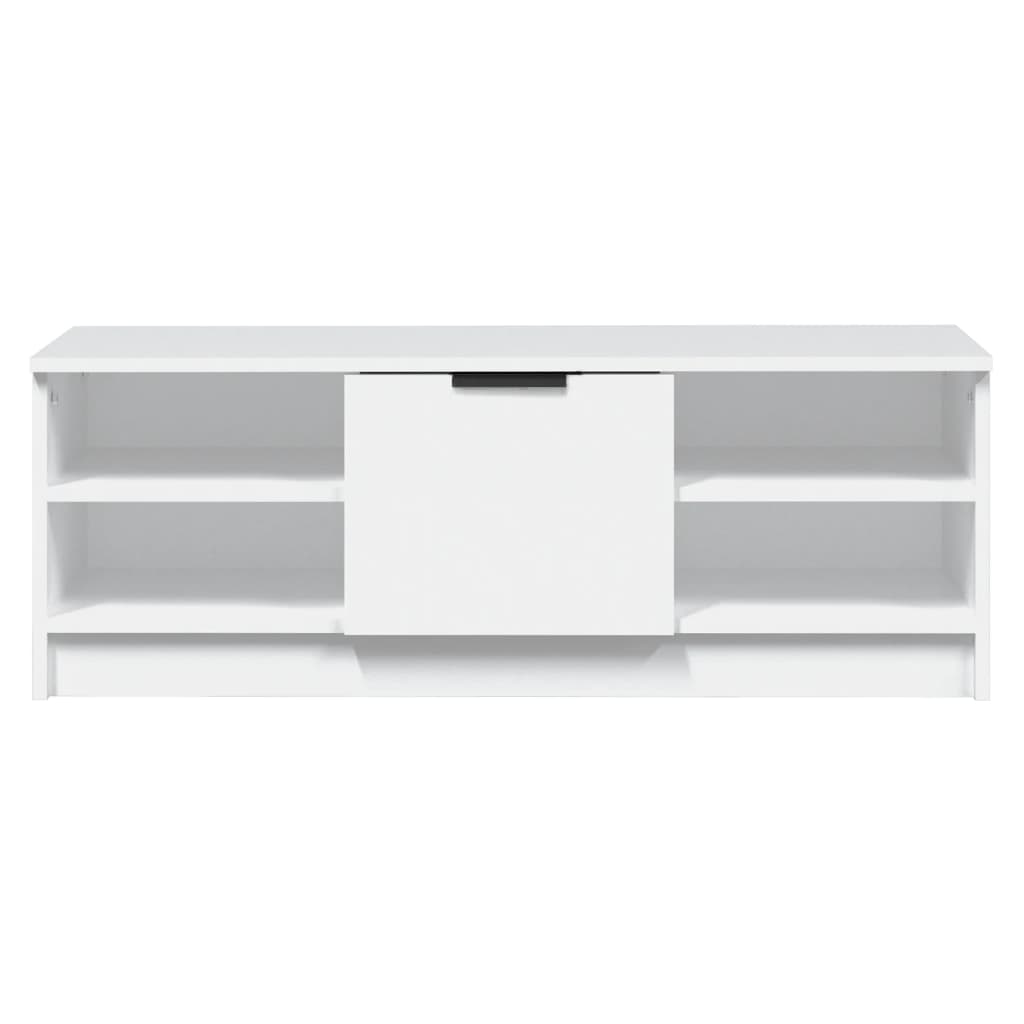 TV Cabinet White 102 x 35.5 x 36.5 cm Particleboard