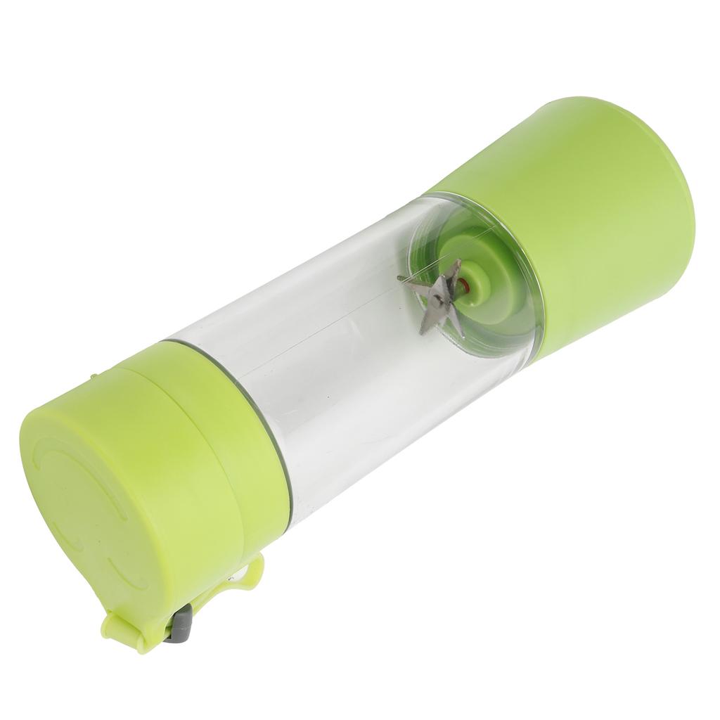 380ml Portable Electric Juicer Automatic Fruit Juice Maker Blender USB Charging for Home Green