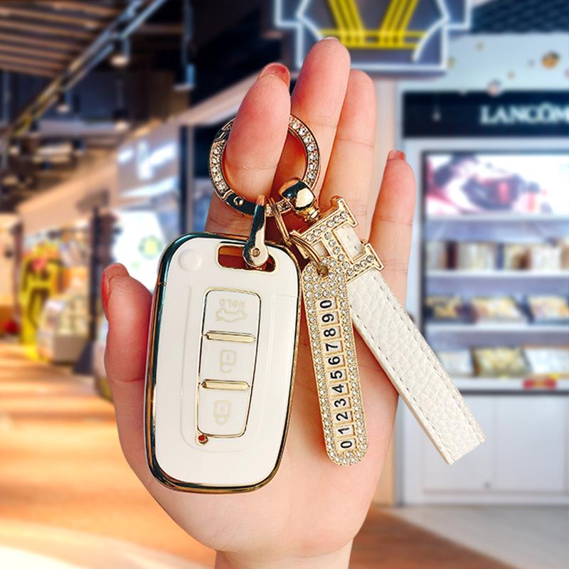 Чехол для ключа Hyundai ix35, Sonata 8, Elantra & Kia Sportage, K5/K3/K2 - Крышка корпуса пульта автомобиля