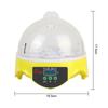 Mini Egg Incubator Adjustable Digital Temperature Poultry Incubator for Chicken Duck Bird Pigeon