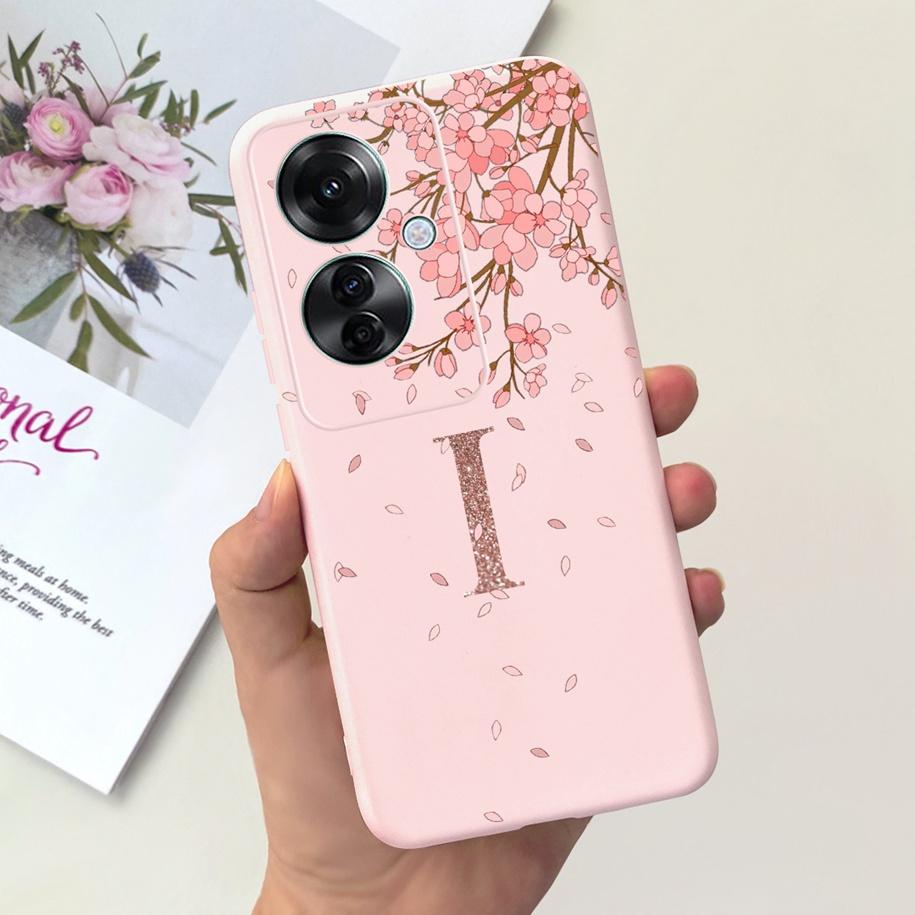 For OPPO Reno11F 5G Case CPH2603 Fashion Letters Phone Cases For OPPO Reno11 F Cover Reno 11F 11 F 5G Bumper F25 Pro Soft Fundas