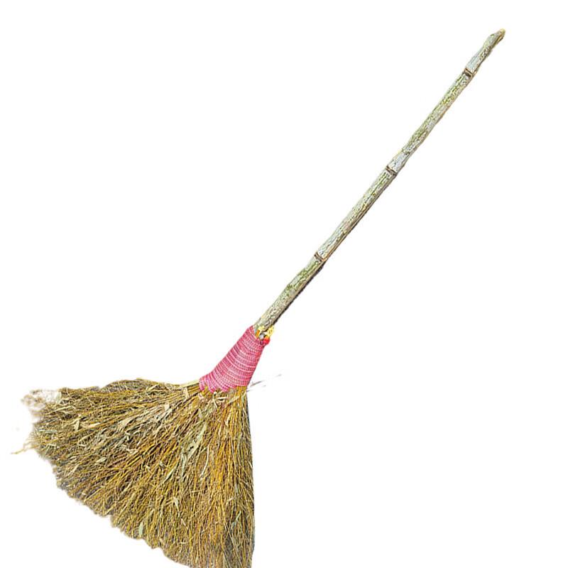 Bamboo Broom with Leaves (2-Pack)