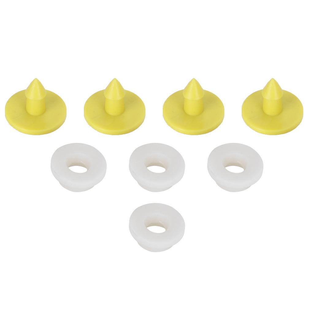 100Pcs Rabbit Ear Tag Number Dog Ear Marker Identification Card Information Management