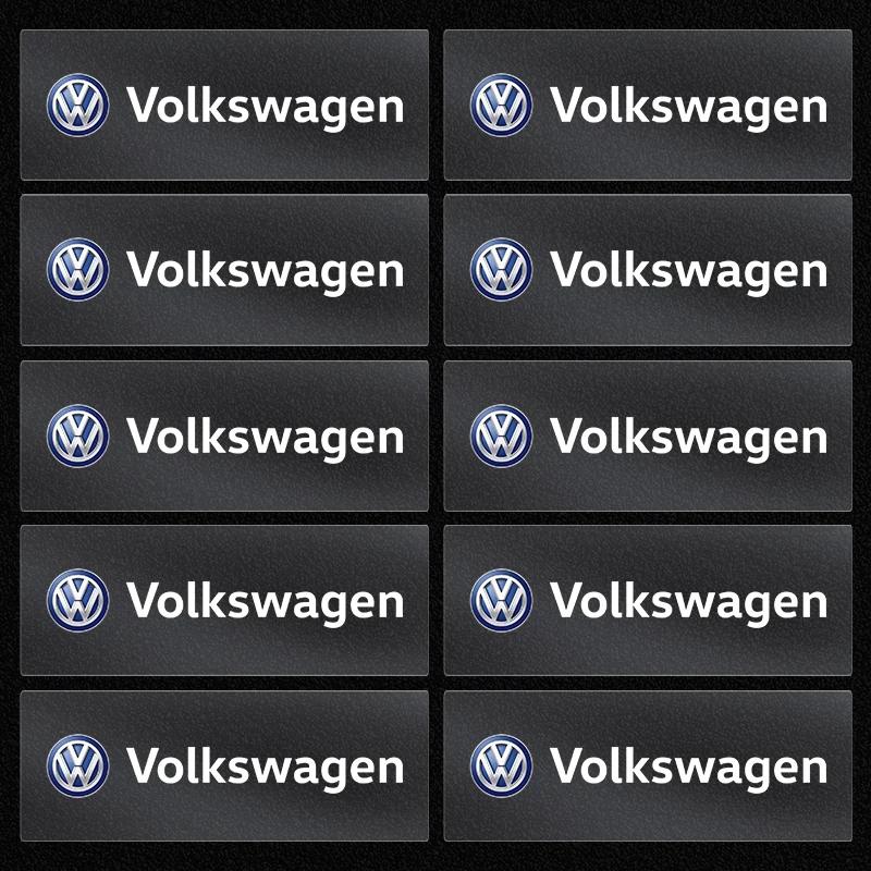 Новая металлическая эмблема на автомобиль, наклейки на дворники, светоотражающие декоративные наклейки для Volkswagen GOLF 5 Tiguan Polo Golf 6 Golf 7 Jetta, Аксессуары