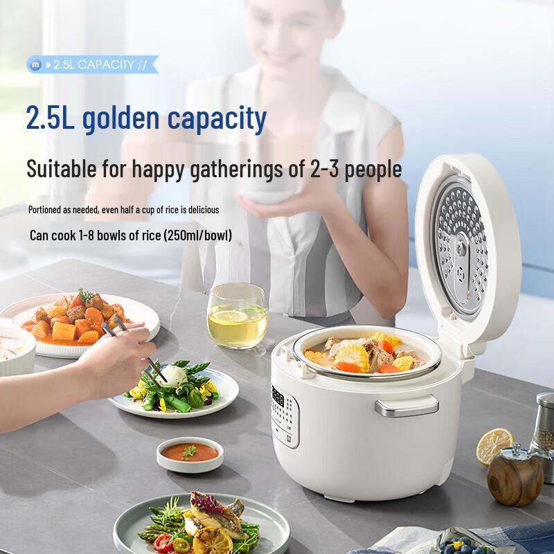 Многофункциональная мини-рисоварка Morphy Richards 2,5 л, штепсель CN (адаптер в комплекте)