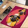Shaun the Sheep Printed Carpetrugfor Office Chair Living Room Bedroom Kitchen Room Decor Gifts