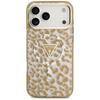 Etui Guess Leopard Glitter Magsafe Do    Iphone 17 Pro Max Brązowy