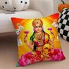Classical traditional LLakshmi Cushion Cover Throw Pillow Cover Hidden Button Durable Polyester Chair Cushion
