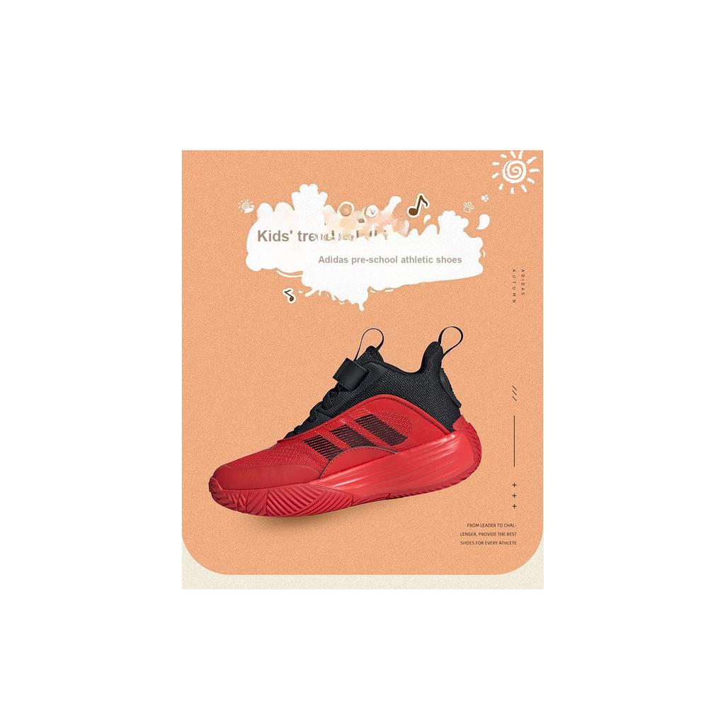 Adidas Кроссовки Own The Game 3.0 K Black Red для детей Core-Black IF4594