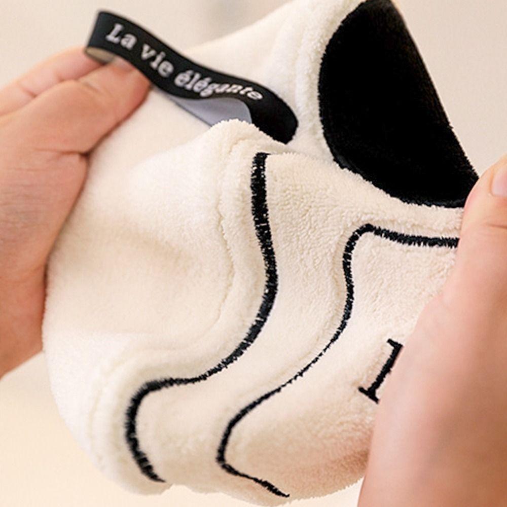 1 шт. двухслойное утолщенное полотенце для рук, впитывающее воду, платок для ванной комнаты, новый носовой платок для туалета