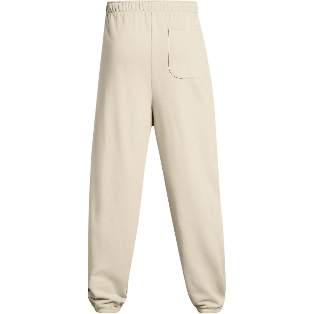 Under Armour Логотип Шнурок Средняя посадка Трикотажные джоггеры Мужские джоггеры Бежевый 1388021-289