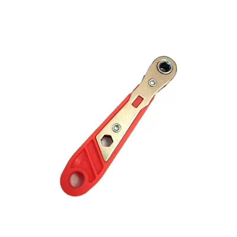 36-Tooth Ratchet Screwdriver & Bit Socket, L-Shaped Wrench for Tight Spaces