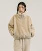 Nevel Everywear Дубленка Укороченная На Молнии_Светло-Бежевый