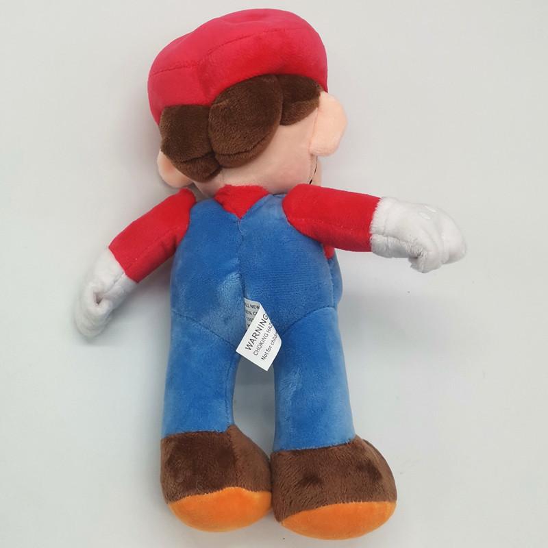 Super Mario Plush Toy Mushroom Brother Doll Cartoon Game Mario Stuffed Animal Soft Cute Pillow Birthday Gift 30cm