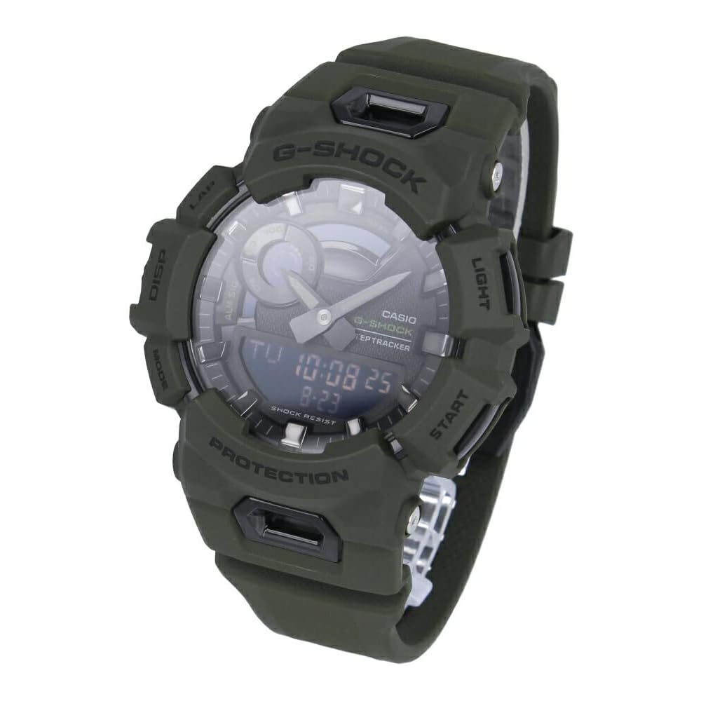 Casio G-SHOCK G-SQUAD Bluetooth Analog-Digital Watch Men's 200m Water Resistant Khaki GBA-900UU-3A