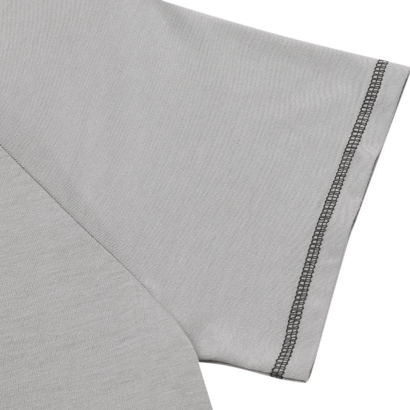 Платье-футболка Пижамные женские корейские классические базовые повседневные свободные летние топы с круглым вырезом и короткими рукавами с карманами для пижамы Шикарный тренд