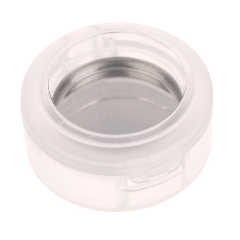 Коробка для теней для век Заменяет пустую коробку Пластиковый футляр для румян Коробка для теней для век с алюминиевой кастрюлей