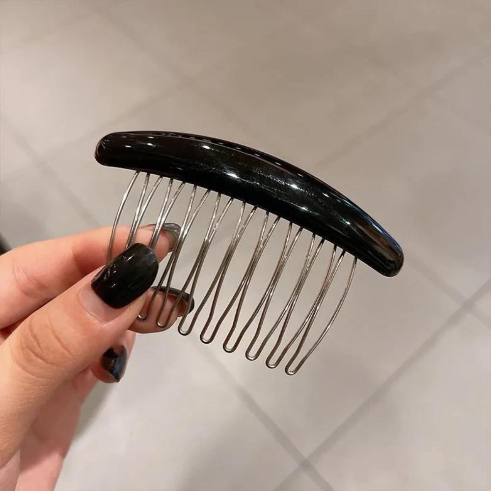 Акриловый модный темпераментный нескользящий гребень для волос гребень для волос аксессуары для волос на выход гребень для волос шпилька