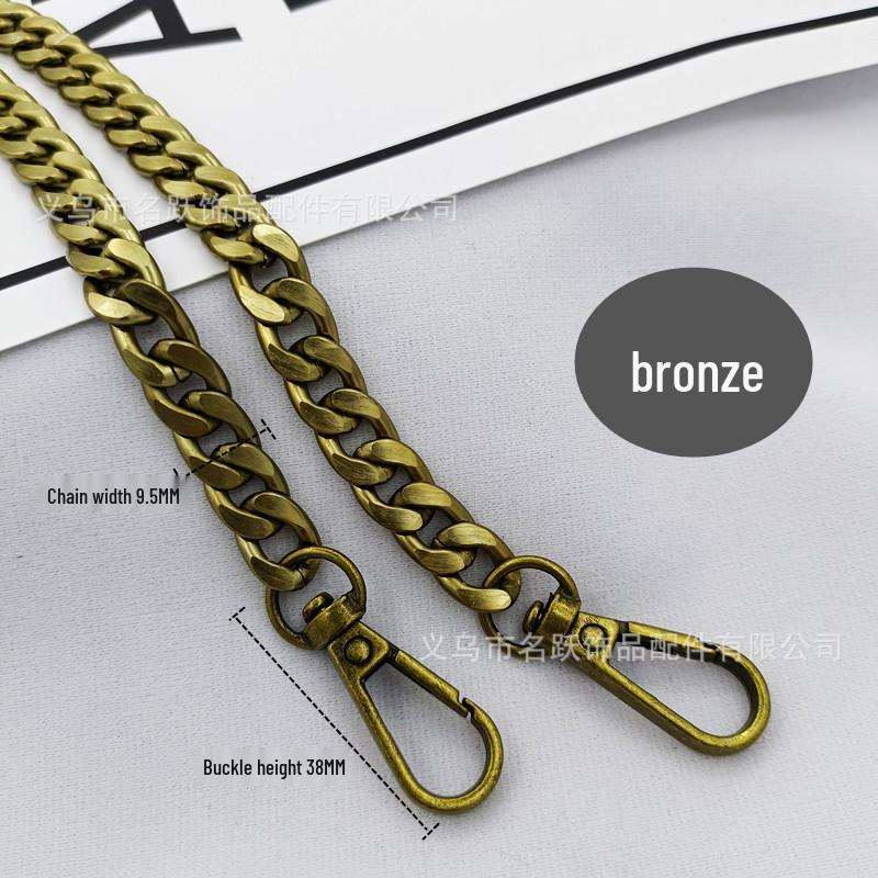 Women's Aluminum Chain Shoulder Bag Strap - DIY Woven Handbag Accessories