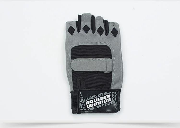 Boulder Fitness Gloves Half-Finger Training Gloves Sports Wear-Resistant Breathable Professional Gloves