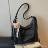 2025 корейская версия новой женской сумки через плечо большой вместимости, универсальная нишевая ретро сумка под мышкой, повседневная сумка-тоут для поездок на работу