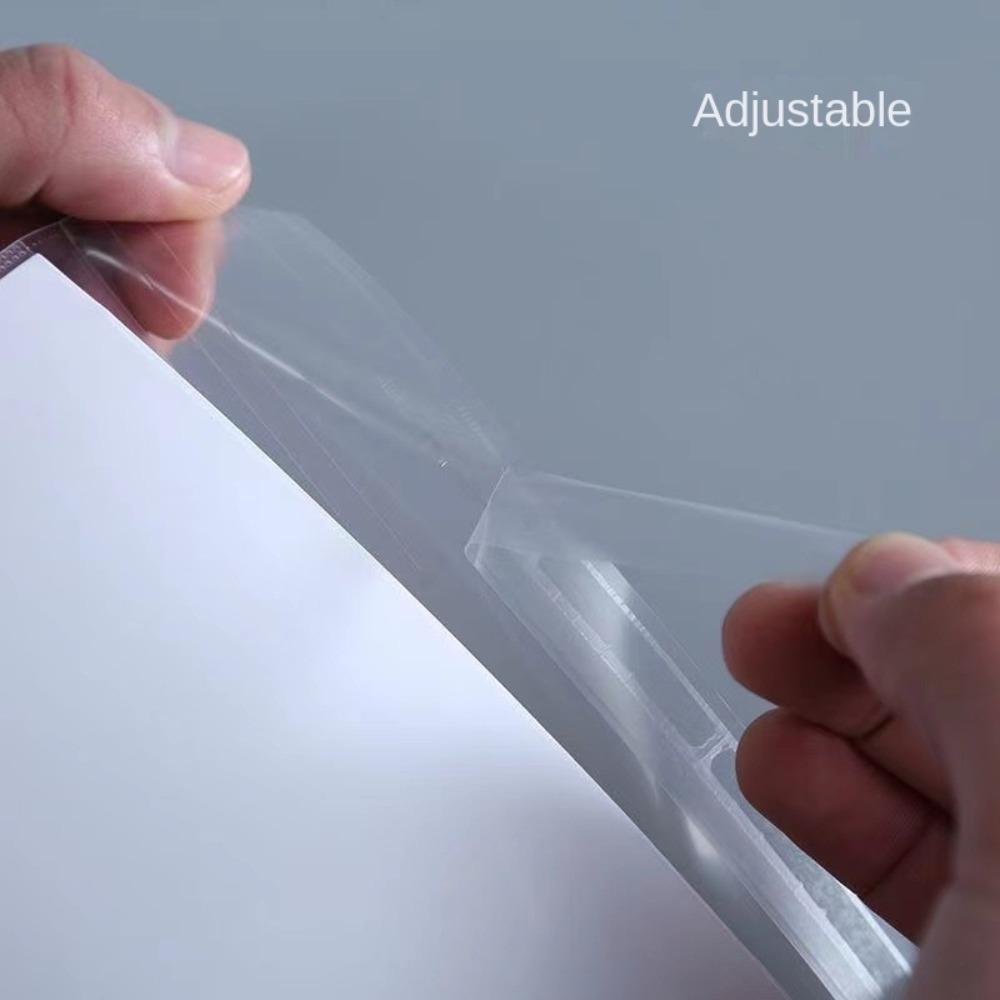 Transparent Clear Book Wrap Waterproof Notebook Protector Wrap Book Protector Cover Stationery