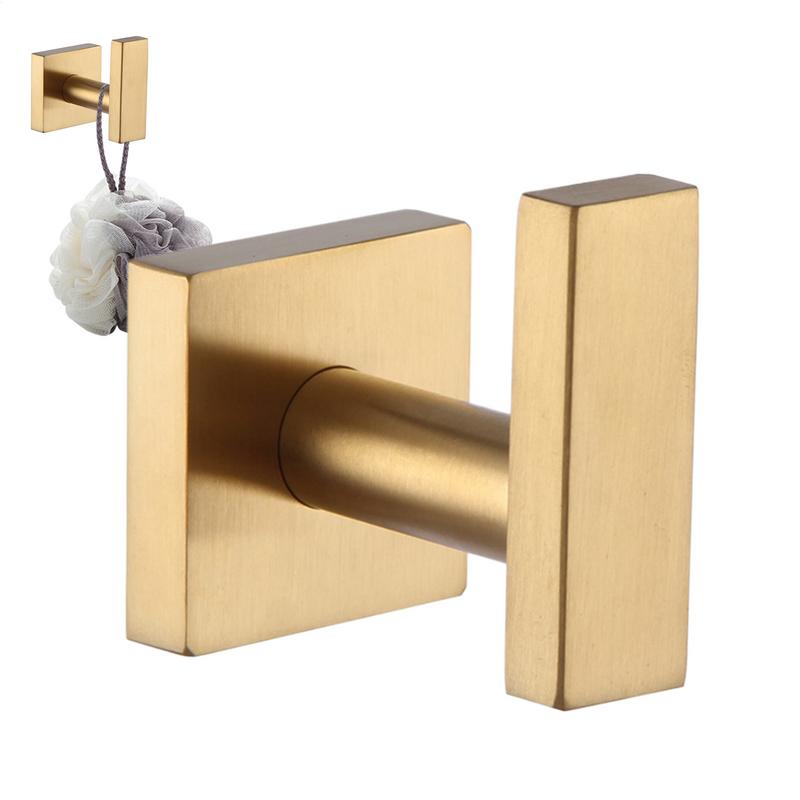 Настенный крючок для ванной Современная вешалка из нержавеющей стали 304 Многоразовые вешалки для полотенец Крючки для одежды для ванной для кухни Зеркало для дома